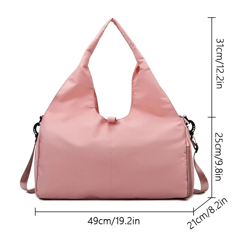 Yoga Mat Bag Gym Fitness Handbags for Women Men Training Sac De Sport Travel Gymtas Nylon Outdoor Sports Tas Sporttas