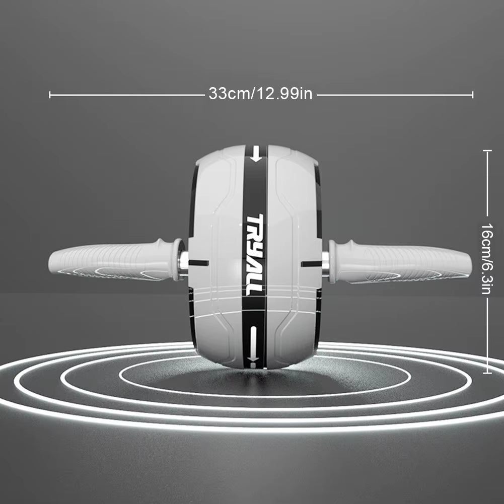 Transform Your Core with the Abdominal Exercise Wheel - Anti-Slip Rebound Trainer for Home and Gym Workouts