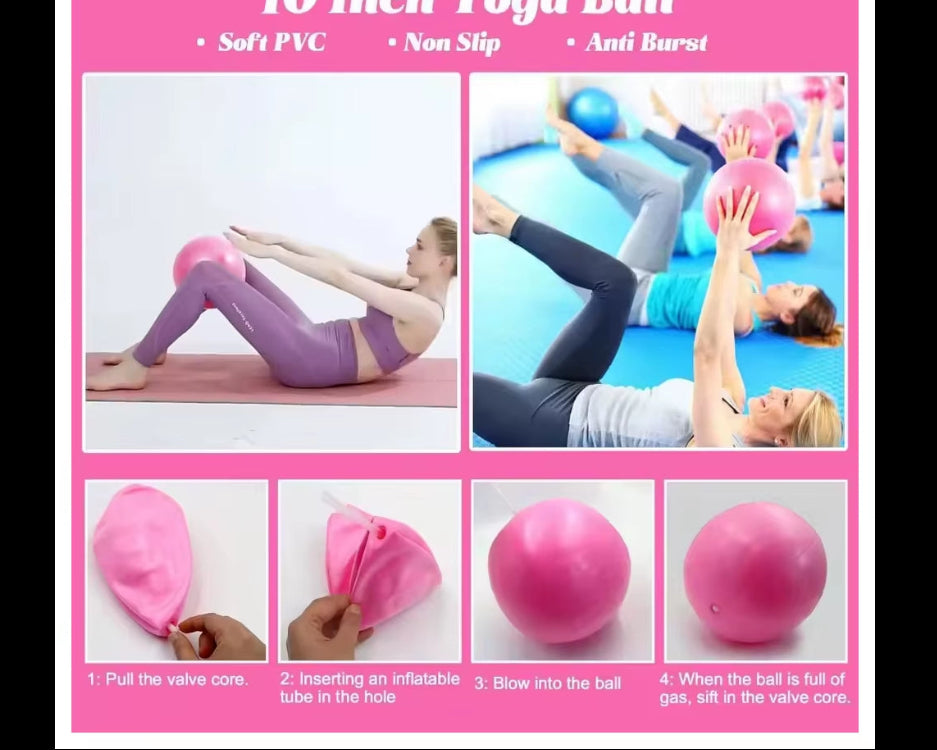 Pilates Yoga Set 13 Piece Home Pilates Kit for Women Pilates Equipment Toning Fitness Essentials Starter Set Accessories